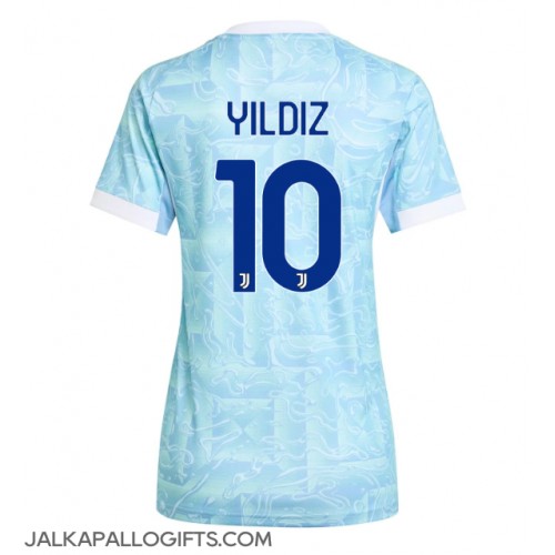 Juventus Kenan Yildiz #10 Vieraspaita Naiset 2025-26 Lyhythihainen